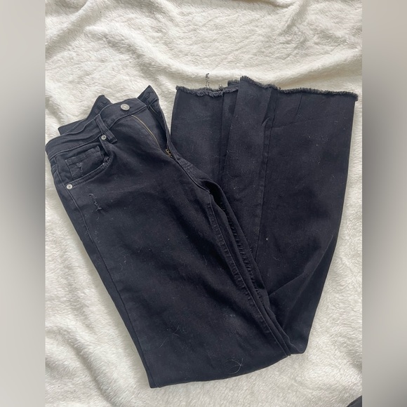 Aeropostale black flare jeans - Picture 1 of 2